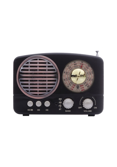 Nostaljik Fm Radyo Bluetooth-Usb-Retro Meier M161-Bt