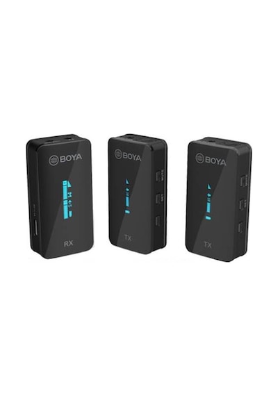 Boya By-xm6-k2 Ultra Kompakt İkili Kablosuz Yaka Mikrofon Kiti