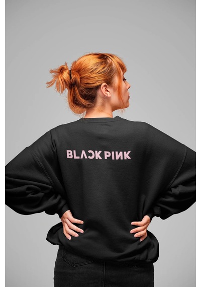 Magors Stıl-x Black Pınk Baskılı, Bisiklet Yaka, Pamuklu, Siyah Renk Oversıze Sweatshırt Siyah Magors Stıl-x Black Pınk Baskılı, Bisiklet Yaka, Pamuklu, Siyah Renk Oversıze Sweatshırt Siyah
