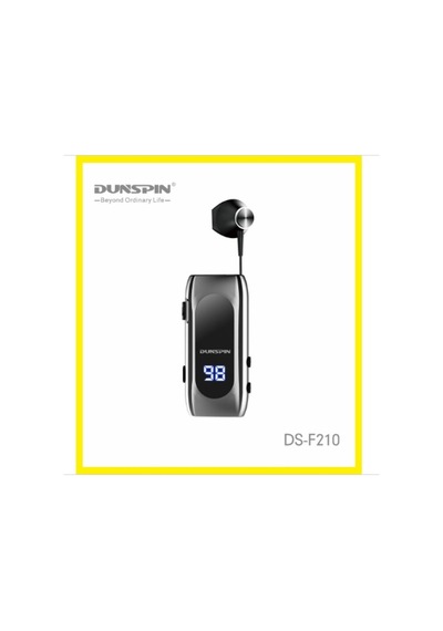 Ds-f210 Led Ekranlı Makaralı Bluetooth Kulaklık 25 Saat Kesintisiz Kullanım