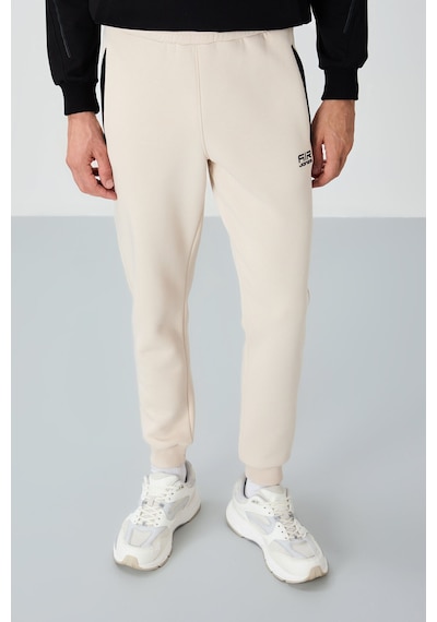 Tommy Life Cesar Bej Cepli Şardonlu Erkek Eşofman Alt - 84929 Bej