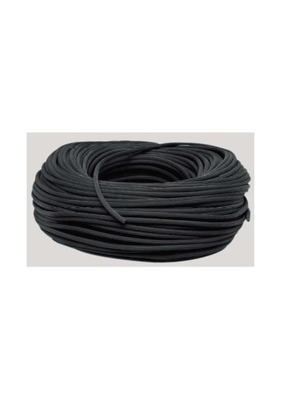 Katar Sineklik Fitil 5 Mm 100 Metre Siyah