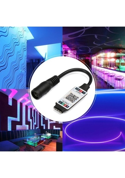 Lovyco Bluetooth Cep Telefonundan Rgb Şerit Led Kontrol Modülü