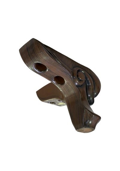 Cateksss Sultan Ayak 10 Cm Venge Ahşap - 16 Lı Paket Kahverengi