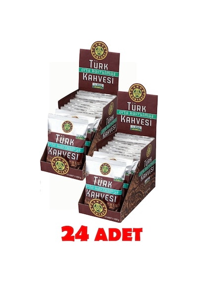 Kahve Dünyası Orta Kavrulmuş Türk Kahvesi 24 x 100 G