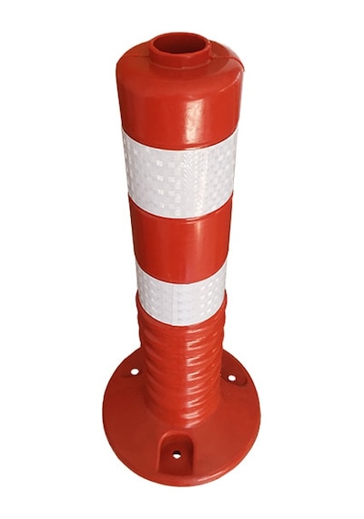 Şerit Ayırıcı Esnek Delinatör 45 Cm Delinatör Yol Ayırıcı Delinatör 10 Adet