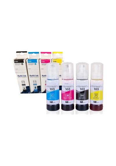 Epson 103 Epsonecotank L3250 Muadil Mürekkep Seti Diğer