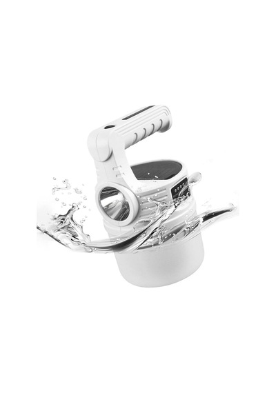 Buffer Led Güneş Enerjili Kamp Lambası-2000 Lümen Süper Parlak, 5 Aydınlatma Modlu,usb İle Şarj Edilebilir Dış Mekan,asılabilir Torch El Feneri
