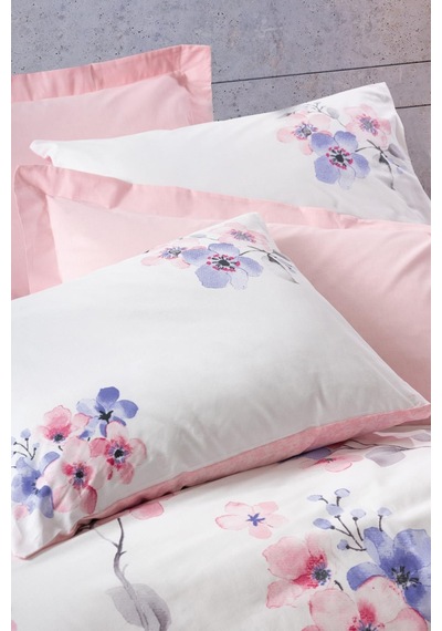 Cotton Box Tek Kişilik Nevresim Takımı Jayda Pembe.