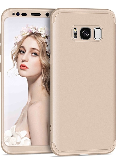 Samsung Galaxy Uyumlu S8 Kilif 3 Parçali 360 Tam Korumali Gkk Kapak 393153175