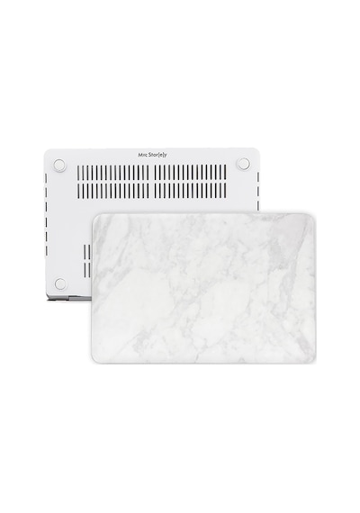 McStorey Apple Uyumlu MacBook Pro ile Kılıf M1-M2 HardCase A1706-08 A1989 A2159 A2251 A2289 A2338 Mermer