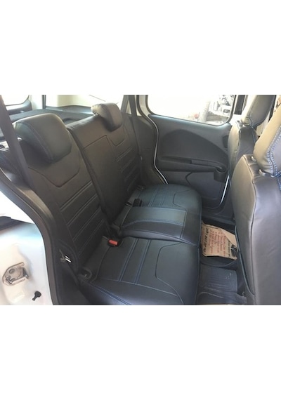 Ford Tourneo Courier Araca Özel Deri Oto Koltuk Kılıfı (485440384)