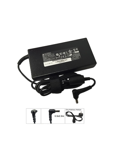 Toshiba Uyumlu L855-12X Adaptör Şarj Cihazı 120W DELTA 19/6.32A