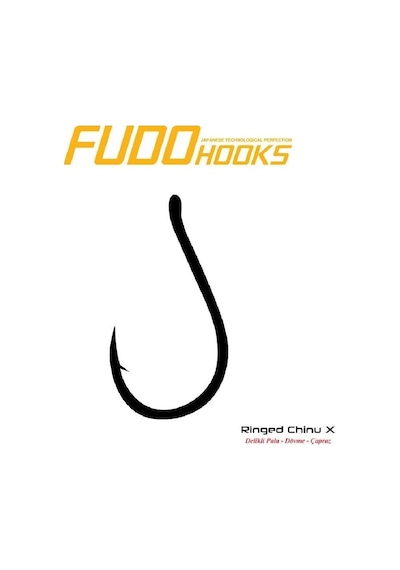 Fudo 6501 Ringed Chinu X Black Nikel İğne No:2 - Standart