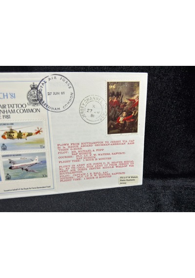 1981 İngiltere Kraliyet Hava Kuvvetleri Deniz Kurtarma Royal Air Force Raf Airmail