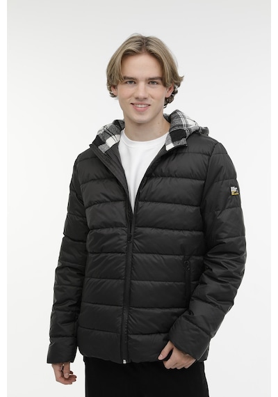 Kinetix Ml Echo Coat 3Pr Siyah Erkek Kısa Kaban 000000000101399247 Siyah