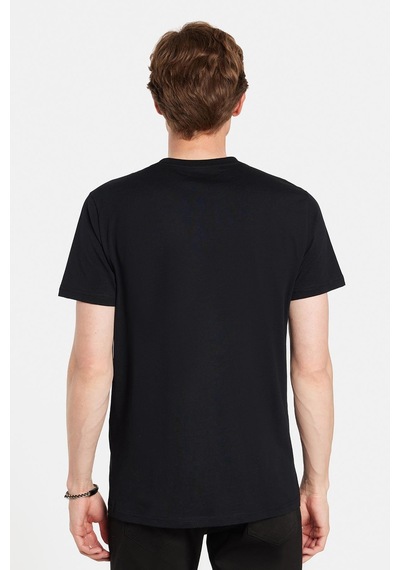 Tudors Erkek Slim Fit Dar Kesim %100 Pamuk Yumuşak Dokulu Baskılı Siyah Bisiklet Yaka Tişört-33164 Siyah Tudors Erkek Slim Fit Dar Kesim %100 Pamuk Yumuşak Dokulu Baskılı Siyah Bisiklet Yaka Tişört-33164 Siyah