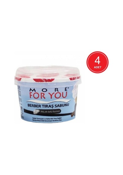 More For You Berber Tıraş Sabunu 4 x 140 G