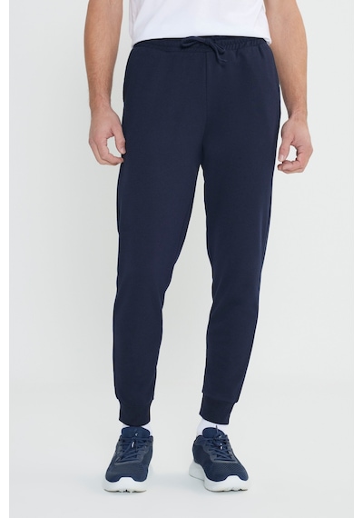 AC&Co / Altınyıldız Classics Erkek 2 İplik Pamuklu Standart Fit Normal Kesim Eşofman Takımı Paketi Lacivert