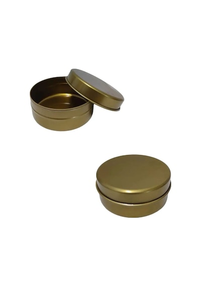 Metal Mumluk Gold 1 Adet, Teneke Mumluklar Toptan Mumluk