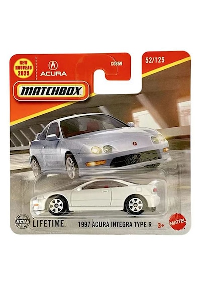 Matchbox 1997 Acura Integra Type R - Beyaz 1/64 Jbn50 Beyaz