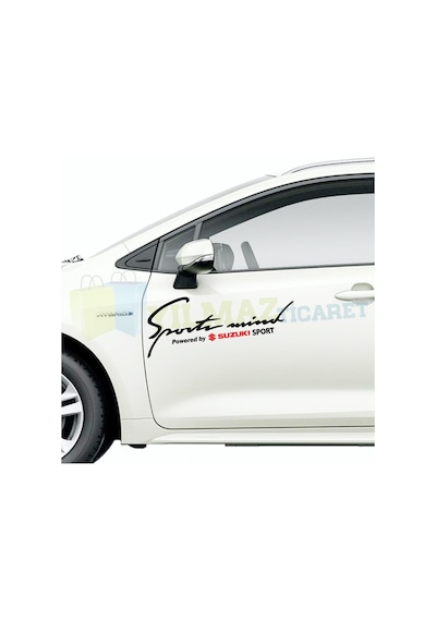 Suzuki Sport Mind Kaput Far Tampon Oto Sticker Yapıştırma Etiket