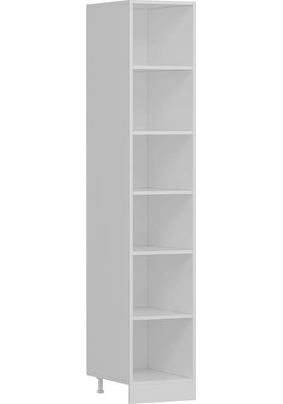 Minar 45 Cm Mutfak Boy Dolabı Beyaz Antrasit D45-mcba1