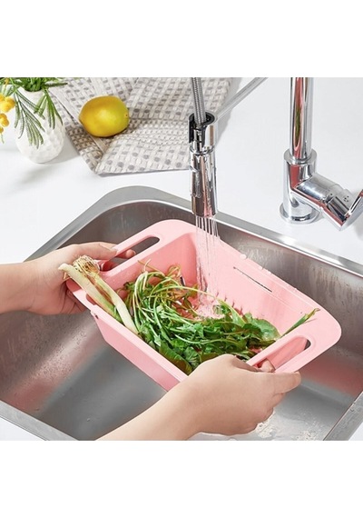 Withdraw Ayarlanabilir Lavabo Süzgeci Akrobat Süzme Istasyonu Süzgeç Plastik Diğer