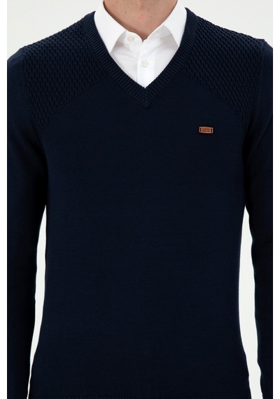 U.s. Polo Assn. Erkek Lacivert Kazak /triko 50297063-vr033