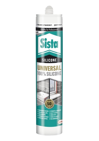 Sista Universal Silikon Şeffaf, 280ml