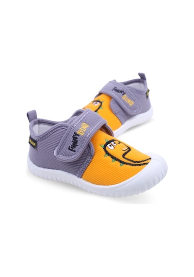Gezer 03193 Erkek Çocuk Günlük Cırtlı Panduf Ayakkabı Sarı
