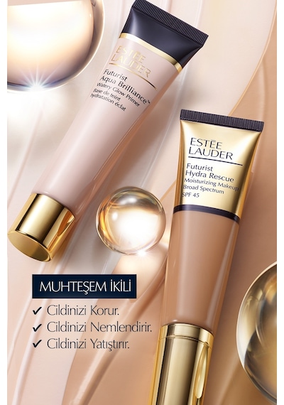 Estee Lauder Futurist Aqua Brilliance Watery Glow Primer Makyaj Bazı  40 ML
