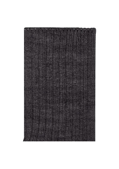 Ozzy Socks 3 Lü Kışlık Kadın Yünlü Uyku Çorabı Soft Touch Antrasit Renk Isı Tutucu Çorap Antrasit