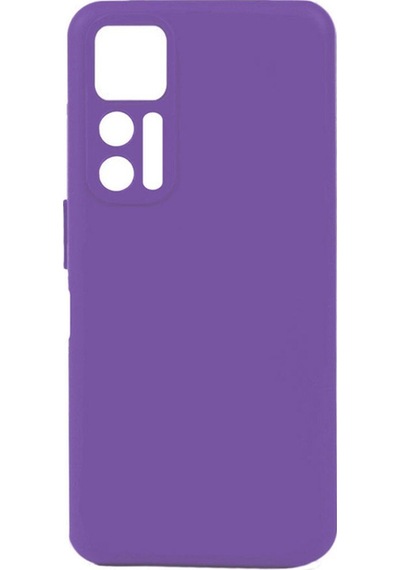 Tcl 30 Plus Kılıf Zore Biye Silikon Mor