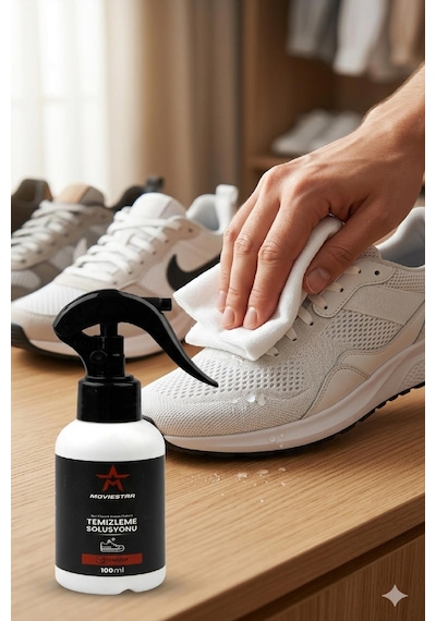 Qramed Moviestar Orthopedix Ayakkabı Ve Tekstil Temizleme Solüsyonu 100ml Çok Renkli
