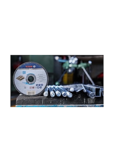 Düz Metal Kesme Diski, 125 Mm Boyutları İle Farklı Uygulamalara Uygun