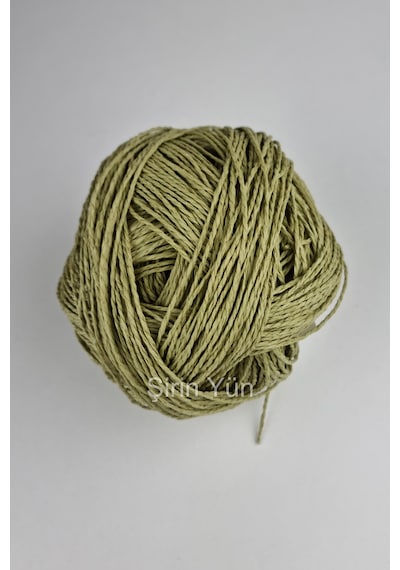Sarılmış Kağıt İp 100 Gram Soluk Yeşil