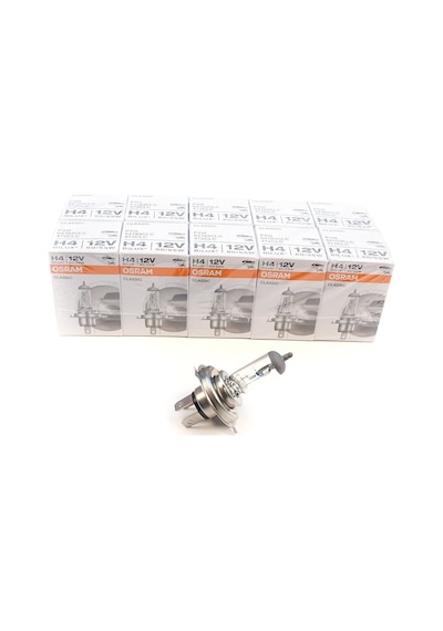 10x Osram 64193clc 12v 60/55w H4 Halojen Far Ampulü Far Sis İçin Standart