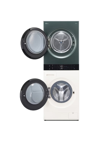 LG W4W8BVKK2HM Washtower 12 KG Yıkama 10 KG Kurutma I Ortak Panelli Çamaşır Ve Kurutma Makinesi