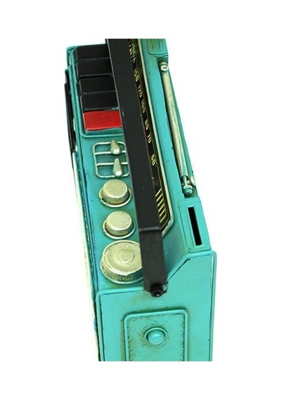 Dekoratif Metal Radyo Kumbara C0313