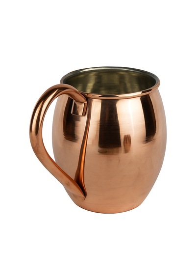 Cuvesta Modern El Yapımı Klasik Bakır Bardak 8x10cm