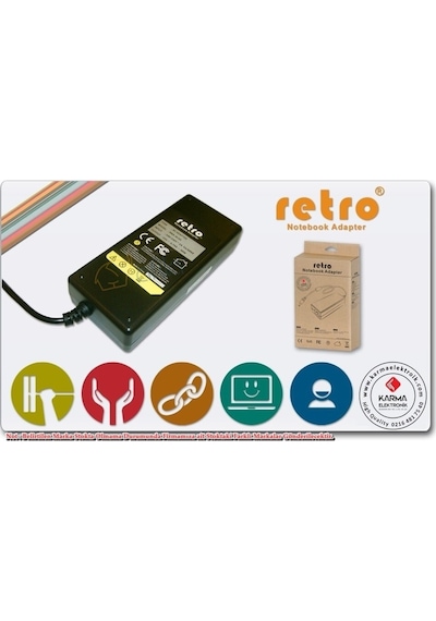Teknikshop Packard Bell Easynote Tm94, Tm97 Notebook Adaptörü 90W (19V 4.74A 551087496
