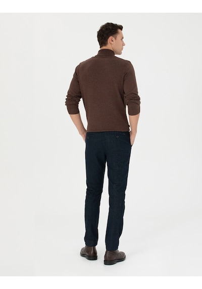 Pierre Cardin Erkek Lacivert Kanvas / Chino Pantolon 50278130-vr033 Lacivert