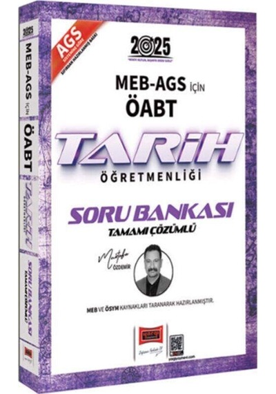 Yargı Yayınları 2025 Meb Ags Öabt Tarih Öğretmenliği Soru Bankası