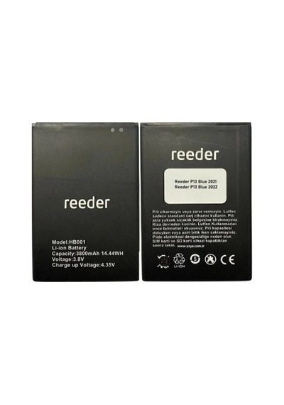 P13 Blue 2022 - 2021 Batarya 3800mah