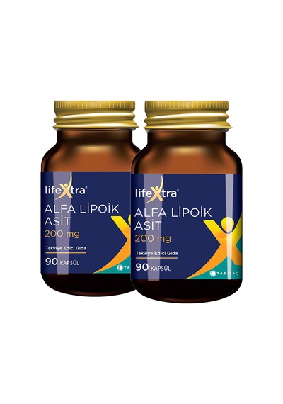 Lifeextra Alfa Lipoik Asit 90 Kapsül 2 Adet