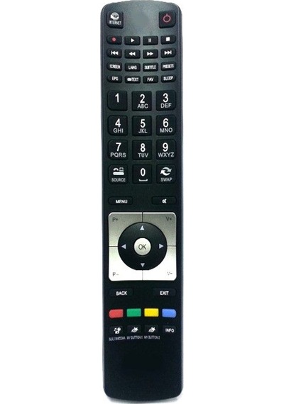 Vestel Uyumlu-Regal-Seg-Finlux-Hı-Level-Nexon Lcd Led Tv Kumandası