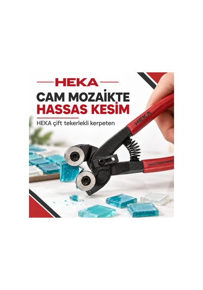Mozaik Kerpeteni Çift Bıçak Alman Malı - 922253881
