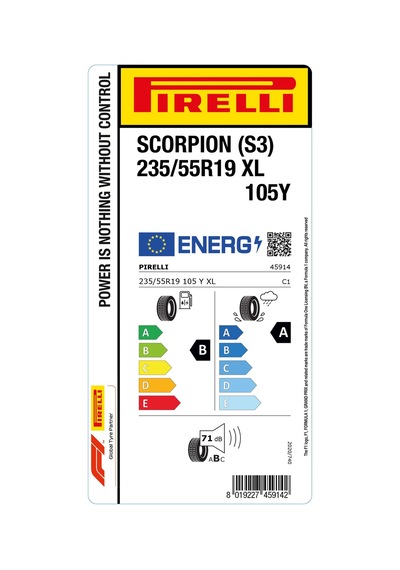 Pirelli Scorpion S3 235/55r19 105y Xl Oto Yaz Lastiği 2026