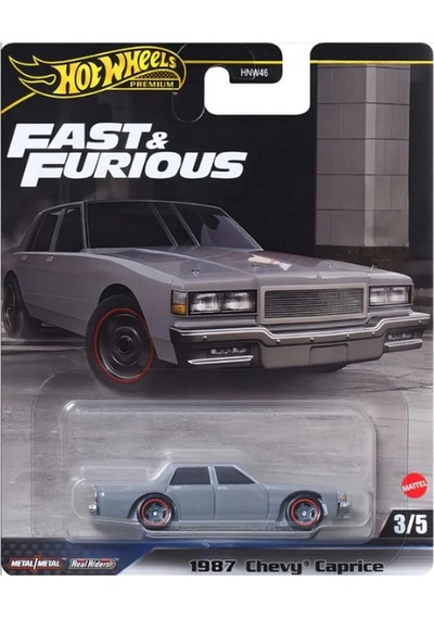 Fast & Furious 1987 Chevy Caprica Hrt98 Koleksiyonluk Model Araba